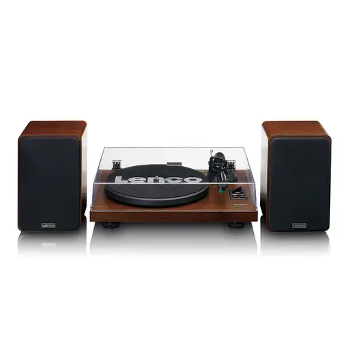 Lenco LS-600WA tocadisco Tocadiscos de tracción por correa Negro, Madera Manual