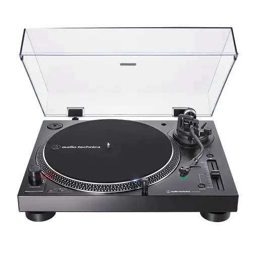 Audio-Technica AT-LP120XBT-USB tocadisco Tocadiscos de tracción directa Negro Manu