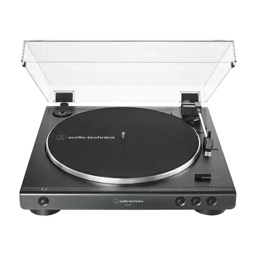 Audio-Technica AT-LP60X Tocadiscos de tracción por correa Negro Totalmente automát