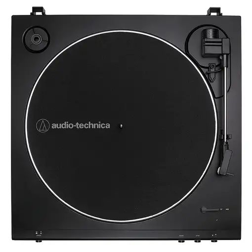 Audio-Technica AT-LP60X Tocadiscos de tracción por correa Negro Totalmente automát