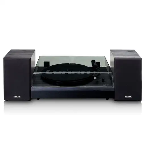 Lenco LS-301BK tocadisco Tocadiscos de tracción por correa Negro Manual