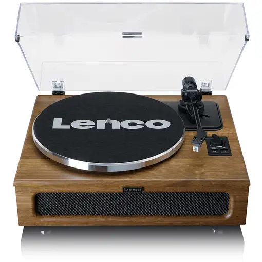 Lenco LS-410WA tocadisco Tocadiscos de tracción por correa Marrón Automático