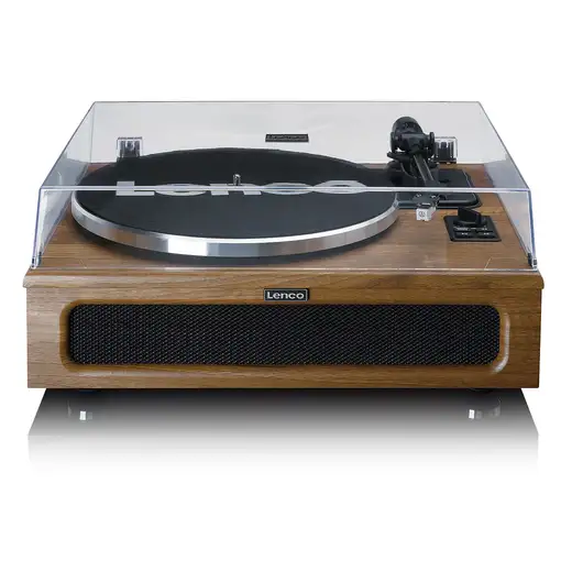 Lenco LS-410WA tocadisco Tocadiscos de tracción por correa Marrón Automático