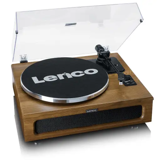 Lenco LS-410WA tocadisco Tocadiscos de tracción por correa Marrón Automático
