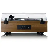 Lenco LS-410WA tocadisco Tocadiscos de tracción por correa Marrón Automático