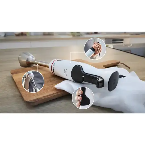 Bosch Serie 4 MSM4W221 licuadora 0,6 L Batidora de inmersión 600 W Blanco