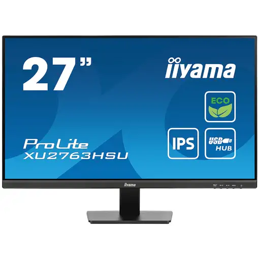 iiyama ProLite XU2763HSU-B1 pantalla para PC 68,6 cm (27") 1920 x 1080 Pixeles Ful iiyama ProLite XU2763HSU-B1 pantalla para PC 68,6 cm (27") 1920 x 1080 Pixeles Ful