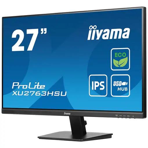 iiyama ProLite XU2763HSU-B1 pantalla para PC 68,6 cm (27") 1920 x 1080 Pixeles Ful