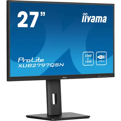 iiyama ProLite XUB2797QSN-B1 pantalla para PC 68,6 cm (27") 2560 x 1440 Pixeles Wi