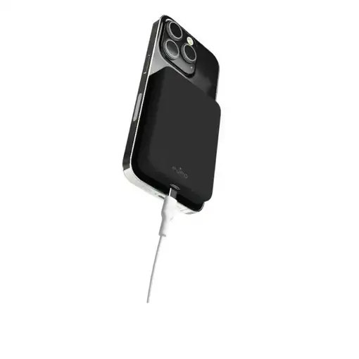 PURO Slim Power Mag Polímero de litio 4000 mAh Cargador inalámbrico Negro