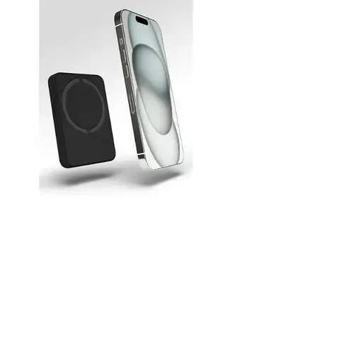 PURO Slim Power Mag Polímero de litio 4000 mAh Cargador inalámbrico Negro