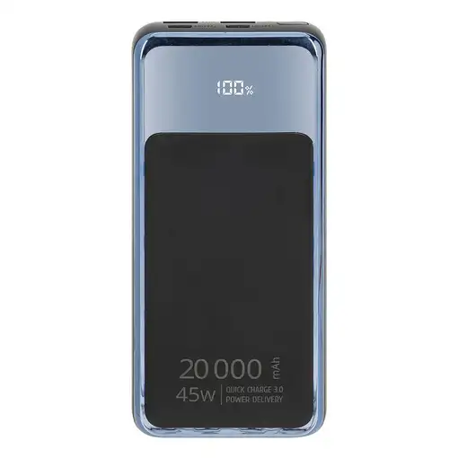 Rivacase VA1075 batería externa Polímero de litio 20000 mAh Negro, Azul