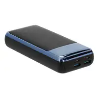 Rivacase VA1075 batería externa Polímero de litio 20000 mAh Negro, Azul