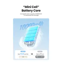 Ugreen 25208 batería externa 10000 mAh Cargador inalámbrico Beige