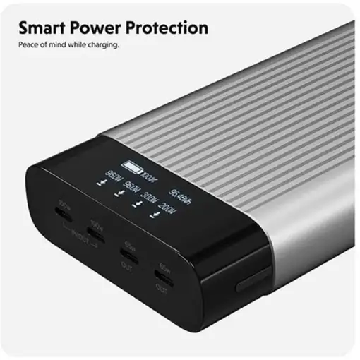 HYPER HJ245B batería externa 27000 mAh Plata