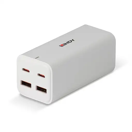 Lindy 73441 cargador de dispositivo móvil Universal Blanco Corriente alterna Carga