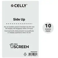 Celly PROFILM10AF protector de pantalla o trasero para teléfono móvil Universal 10