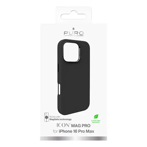 PURO Icon Mag Pro funda para teléfono móvil 17,5 cm (6.9") Negro