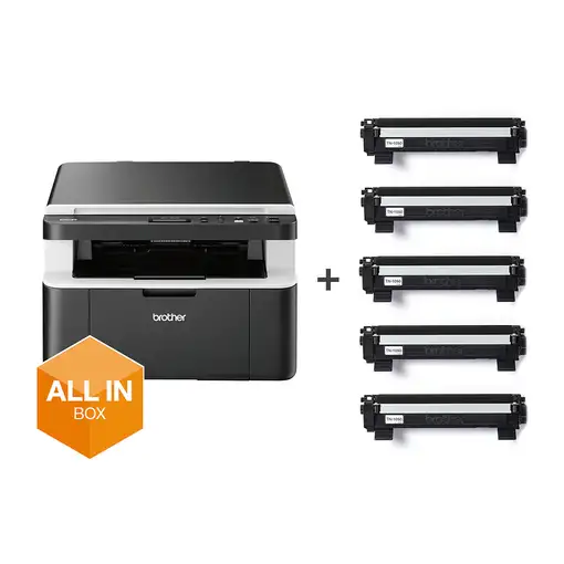 Brother DCP-1612WVB impresora multifunción Laser A4 2400 x 600 DPI 20 ppm Wifi