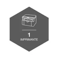 Brother DCP-1612WVB impresora multifunción Laser A4 2400 x 600 DPI 20 ppm Wifi