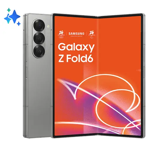 Smartphone Samsung Galaxy Z Fold6 19,3 cm (7.6'')  5G 1tb/12GB RAM plateado SAMSUNG