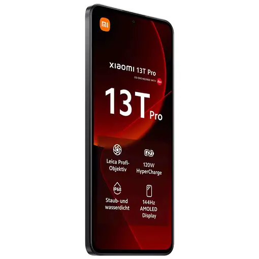 Smartphone Xiaomi 13T Pro(6.67'')  5G  16 GB 1 TB 5000 1tb/16GB RAM negro XIAOMI