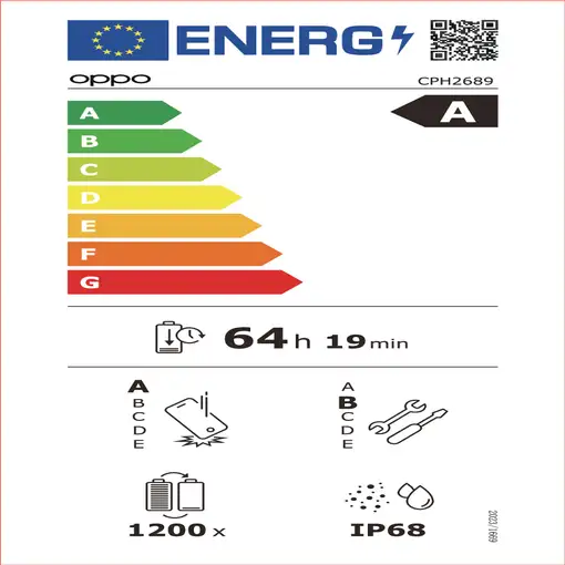 Smartphone OPPO 13 5G 16,7 cm (6.59'')  256GB/12GB RAM blanco OPPO