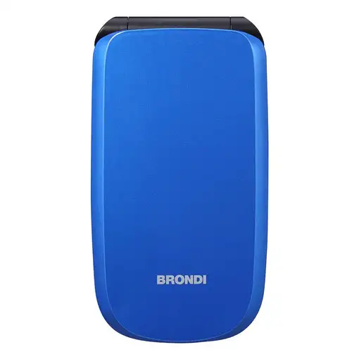Brondi Raptor 7,11 cm (2.8") 106 g Negro, Azul Teléfono para personas mayores