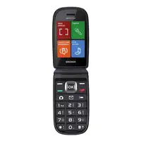 Brondi Raptor 7,11 cm (2.8") 106 g Negro, Azul Teléfono para personas mayores