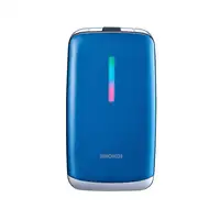 Brondi Contender 7,62 cm (3") Azul, Metálico Teléfono para personas mayores