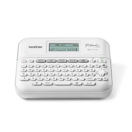 Brother PT-D410 impresora de etiquetas Transferencia térmica 180 x 180 DPI 20 mm/s