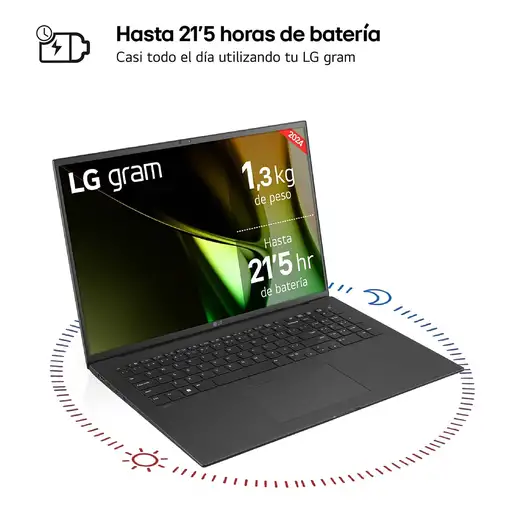 LG 67885 17Z90S Portatil Intel Core Ultra 7 (17 '') WQXGA