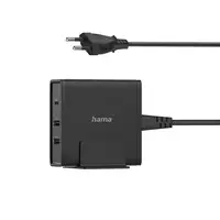 Hama 00200017 cargador de dispositivo móvil Smartphone, Tableta, Universal Negro C
