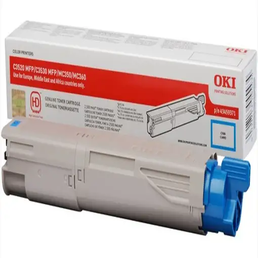 OKI Toner cartridge f/ C3520MFP & C3530MFP cartucho de tóner Original Cian