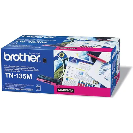 Brother TN-135M cartucho de tóner 1 pieza(s) Original Magenta