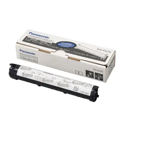 Panasonic KX-FA76X cartucho de tóner 1 pieza(s) Original Negro