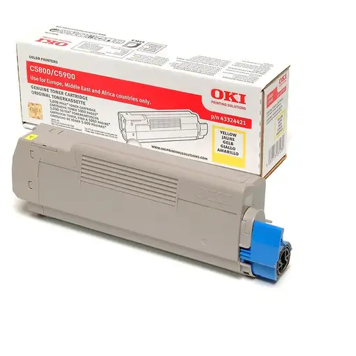 OKI 43324421 cartucho de tóner 1 pieza(s) Original Amarillo