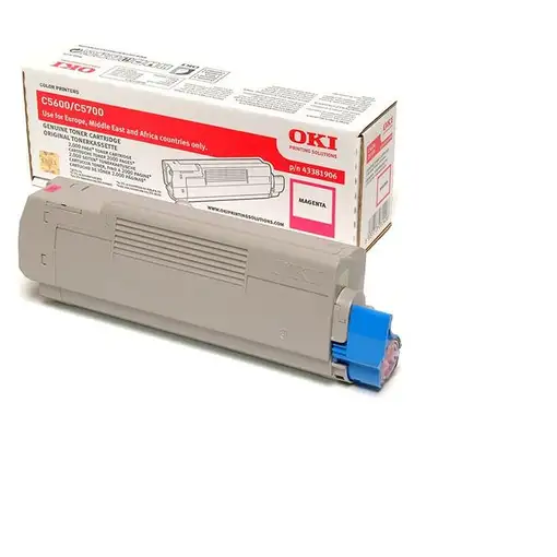 OKI 43381906 cartucho de tóner 1 pieza(s) Original Magenta