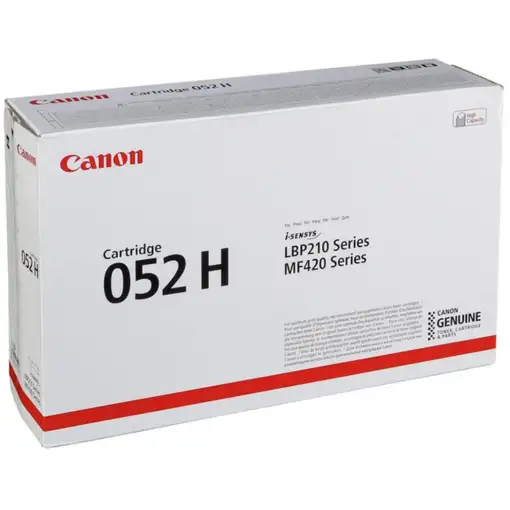Canon CRG-052H cartucho de tóner 1 pieza(s) Original Negro