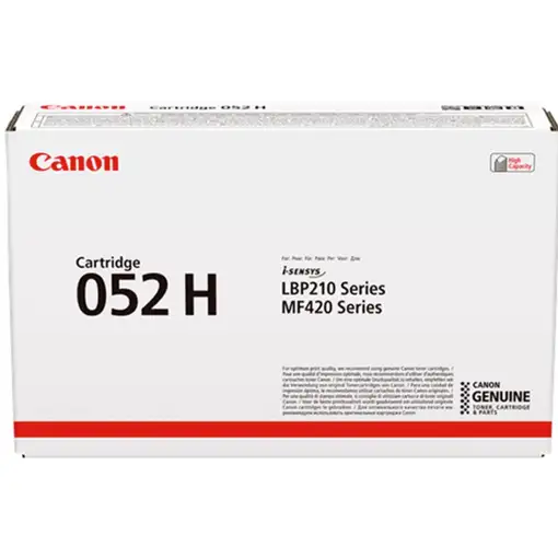 Canon CRG-052H cartucho de tóner 1 pieza(s) Original Negro