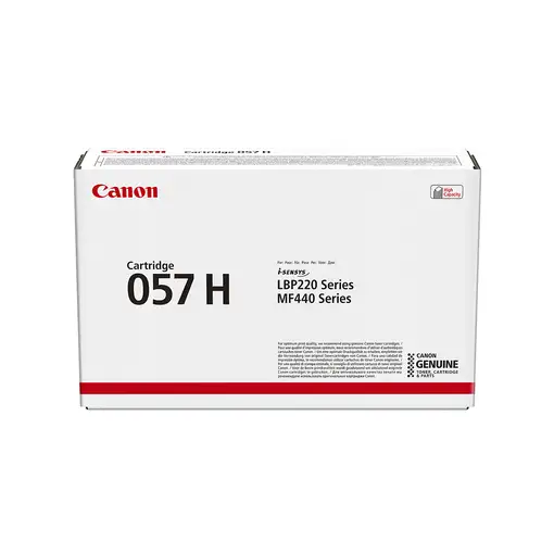 Canon i-SENSYS 057H cartucho de tóner 1 pieza(s) Original Negro