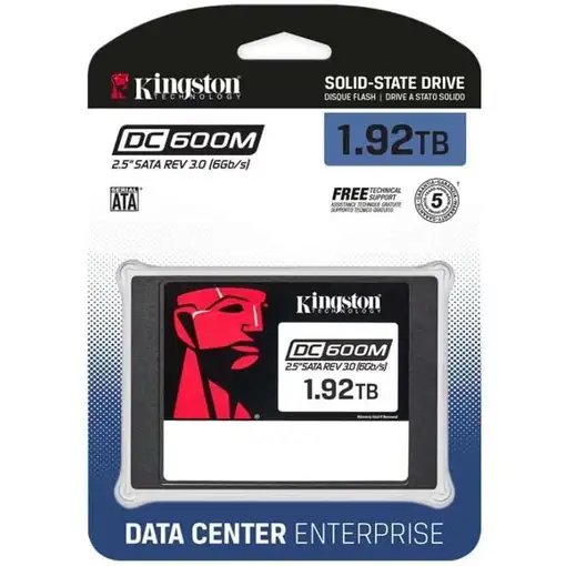 Kingston Technology Disco SSD DC600ME SATA Enterprise (uso mixto) de 2,5” y 1920 G