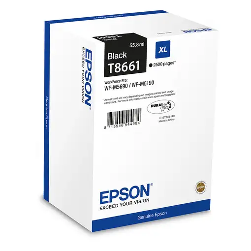 Epson Cartucho T8661 negro XL Epson Cartucho T8661 negro XL