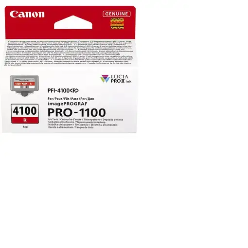 Canon LUCIA PRO II cartucho de tinta 1 pieza(s) Original Rendimiento estándar Rojo