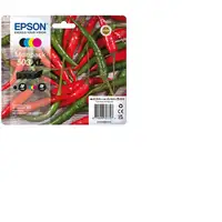 Epson 503XL cartucho de tinta 4 pieza(s) Original Alto rendimiento (XL) Negro, Cia