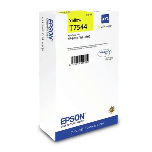 Epson WF-8090 / WF-8590 Ink Cartridge XXL Yellow Epson WF-8090 / WF-8590 Ink Cartridge XXL Yellow