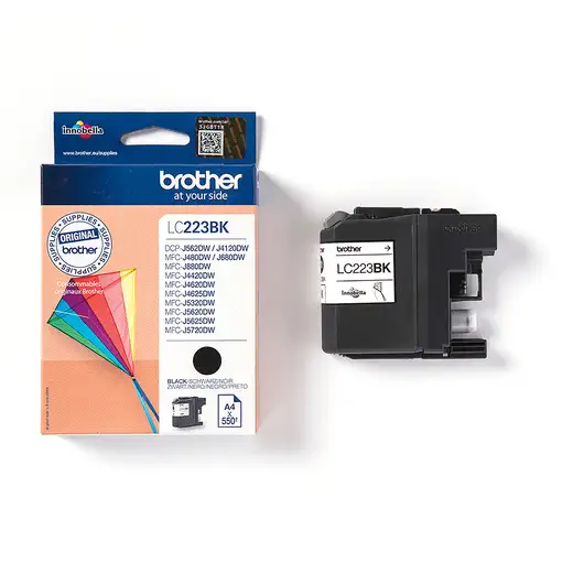Brother LC-223BK cartucho de tinta 1 pieza(s) Original Negro