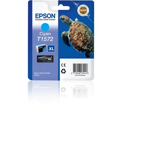 Epson Turtle Cartucho T1572 cian Epson Turtle Cartucho T1572 cian