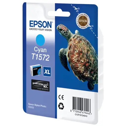 Epson Turtle Cartucho T1572 cian