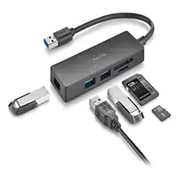 NGS IHUB READER USB 3.2 Gen 1 (3.1 Gen 1) Type-A 5000 Mbit/s Negro